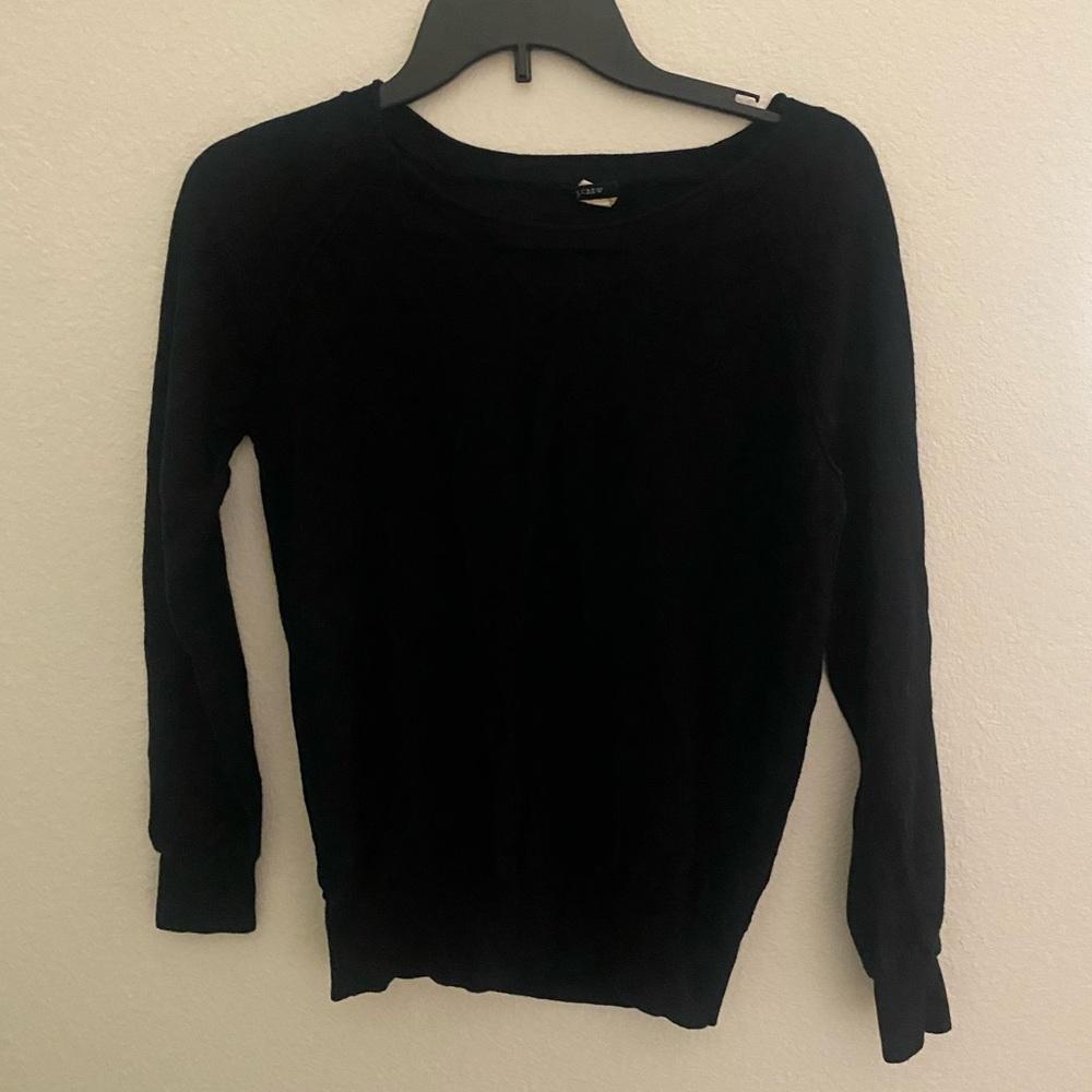 J. Crew Navy Merino Wool Sweater